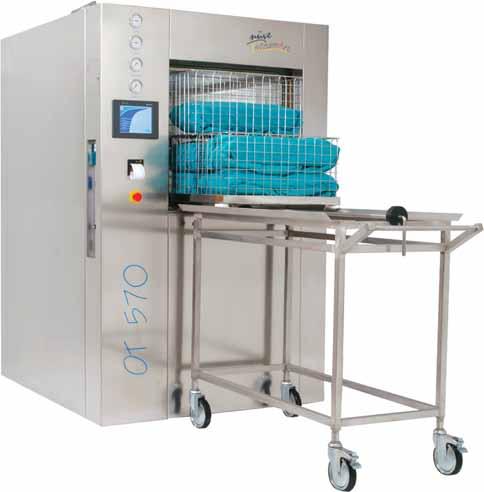 Optional RS 232 port and software allows OT series Steam Sterilizers to be connected to a PC. All the operating parameters can also be observed from a remote monitor.