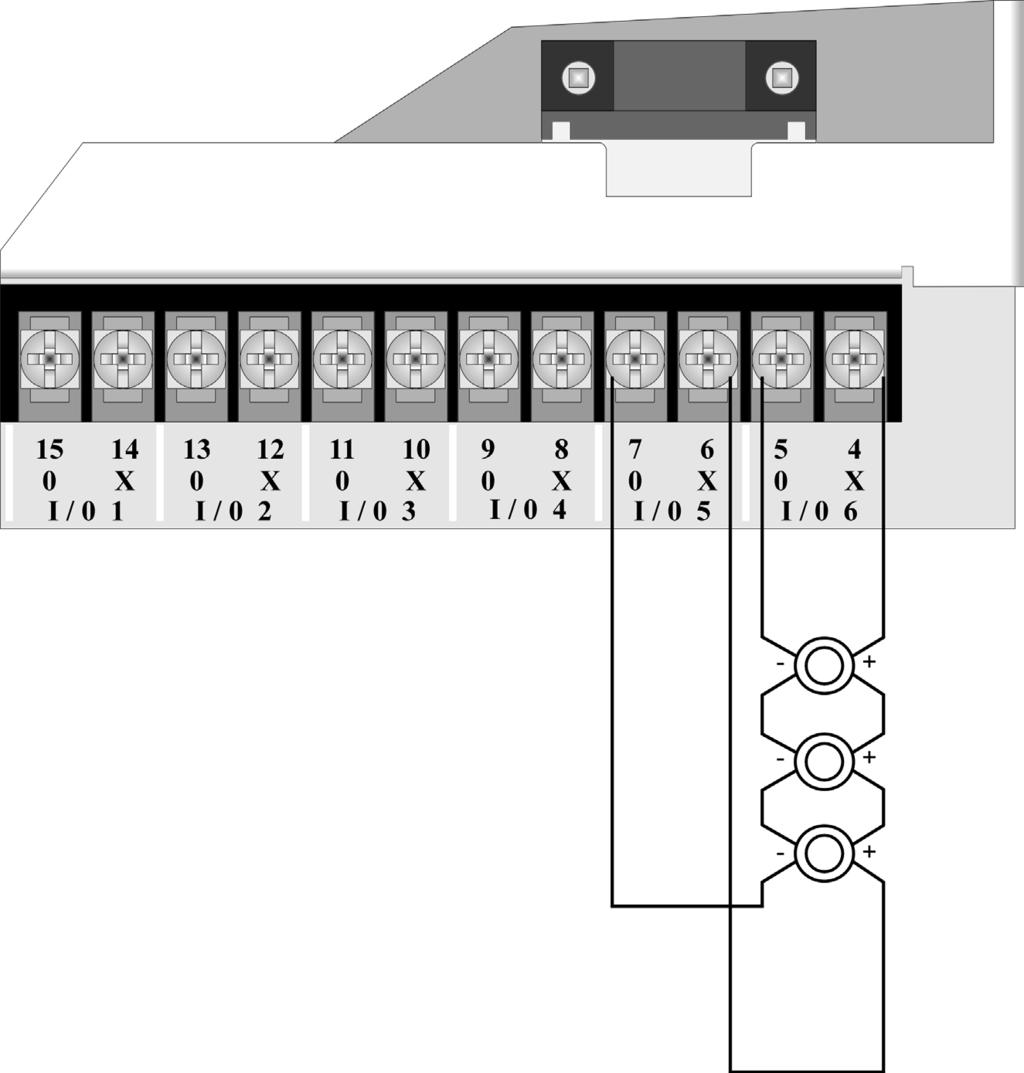 Control Panel Installation 2. Configure the circuit for Class A in programming (see Section 7.4).