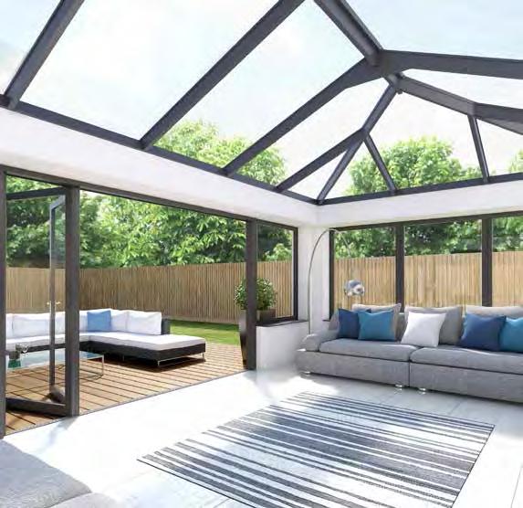 THE LIGHT OF A CONSERVATORY THE LOOK OF AN ORANGERY LUXURIOUS INTERIOR The Skyroom boasts the signature