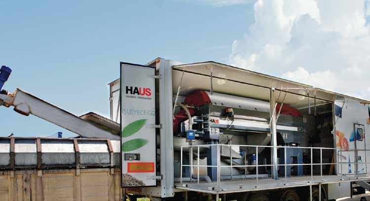 Mobile Units HAUS offers mobile units for onsite tests from 5 m³/h to 75m³/h which are designed by