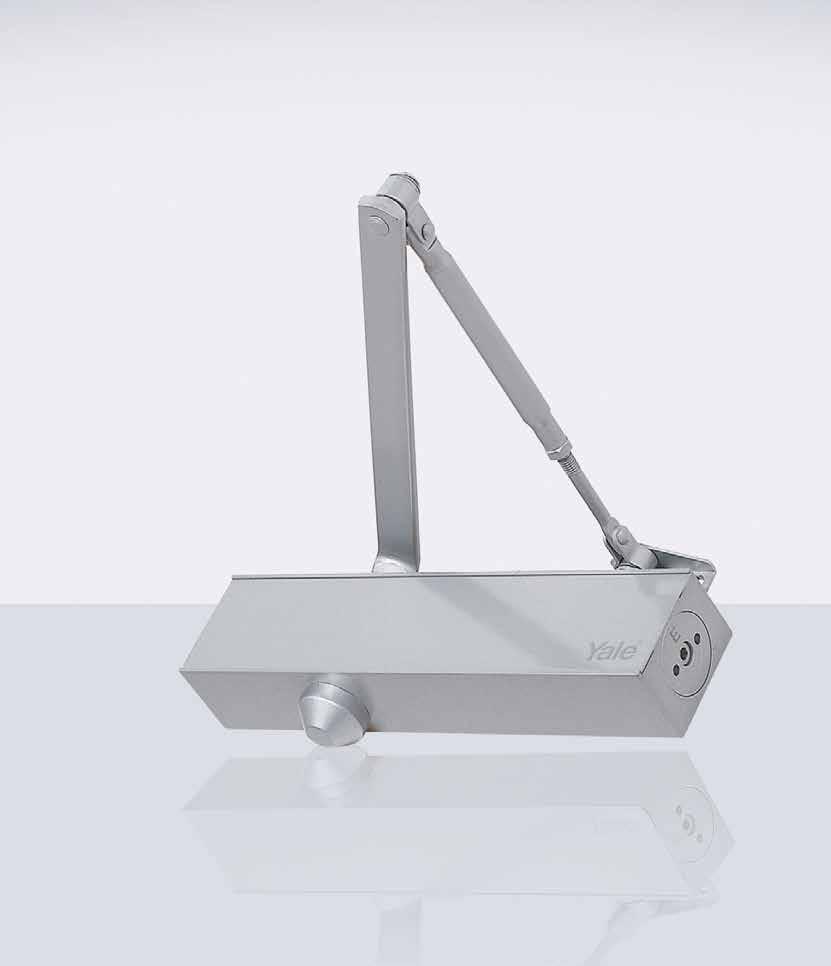 YALE DOOR CONTROL Door closers are used to ensure doors close automatically and can be used