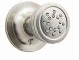 TUB AND SHOWER ACCESSORIES SINGLE FUNCTION SHOWERHEAD Product Code: MIRRS820R-8 2.0 GPM MIRRS825R -8 2.5 GPM MIRRS1025R-10 2.
