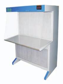 AIISHIL" LAMINAR AIR FLOW CABINETS : JCA-07 :-(Horizontal or Vertical flow) Laminar flow principle involves double filteration of air through coarse Pre-filters (upto 5 microns) and HEPA filters
