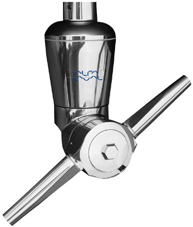 Alfa Laval GJ 8 Pressure*: 4-20 bar (50-300 psi) Flow rate: 6-27 m 3 /hr (25-120 gpm) Cycle time: 8-12 mins. Weighing in at only 5 kg (11 lbs.