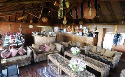 We created a bespoke African Lapa using a timber framed building and thatch.
