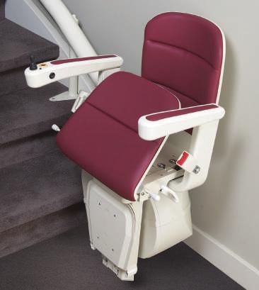 Unique solutions for further piece of mind Handicare has an international team of product specialists who talk to stairlift users and healthcare professionals to understand how we can produce