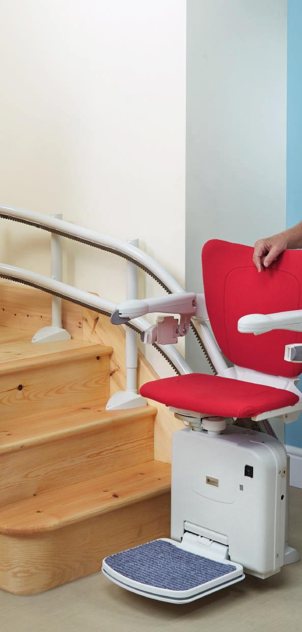 Choosing a stairlift to suit your staircase Stairlift tracks fall into two basic categories: straight and curved; it can be confusing to know which type you need.