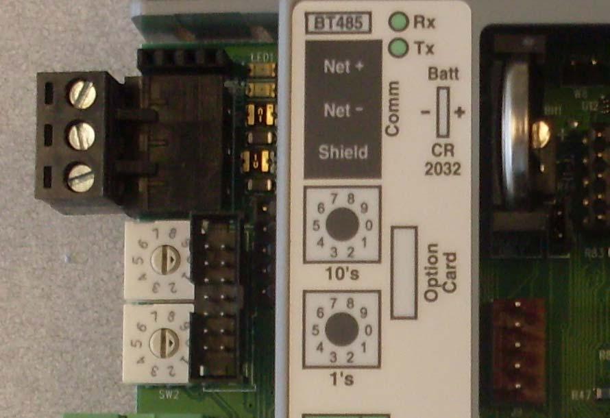 Figure 4 Digital Output LEDs The Third Bank of LEDs are located on the bottom right corner of the controller as shown on figure 4 (right) and their purpose is to show the status of individual Digital