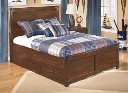 IMPORT YOUTH BEDROOMS B362 Delburne (Signature Design) Rustic group in pine veneers and hardwood solids Faux