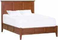 1333AF McKenzie King Storage Bed 82-1/2"W x 85-1/2"L x 55-1/2"H Footboard: 22-1/2"H Features six spacious drawers.