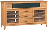 GSP 56"W x 18-3/4"D x 28-7/8"H Adjustable Shelves: 29-1/2"W x 16"D Six drawers  64"W x