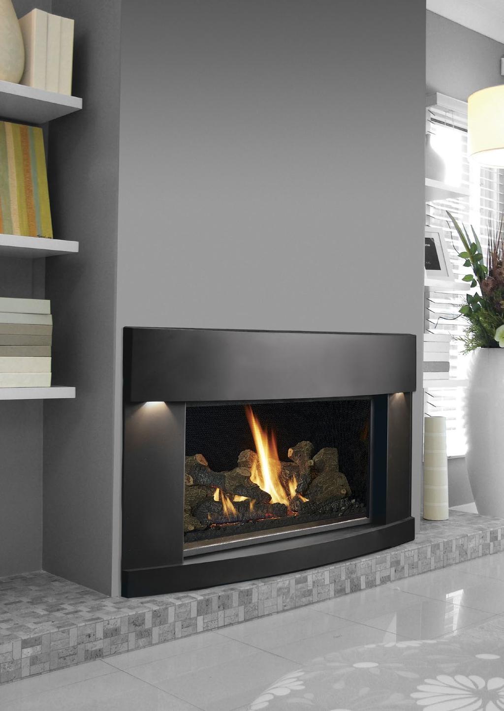 DVL GS2 Direct Vent Gas Fireplace Insert The Lopi DVL GS2 GreenSmart Direct Vent Large insert will turn your inefficient fireplace into a convenient source of gas heat.
