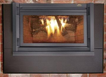 The primary purpose is to cover the gap or remaining space between the face (seen left) and the masonry opening in your fireplace.