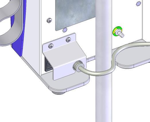 tightened. To remove the Controller from the IV pole, turn the clamp handle counterclockwise until the unit releases. (See Figure 2.