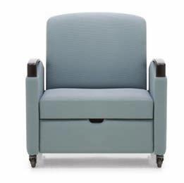 Jordan Sleepers Healthcare Furniture Style: Contemporary Description: The Jordan Sleepers were designed to ensure a comfortable overnight stay for guests, visitors and family members.
