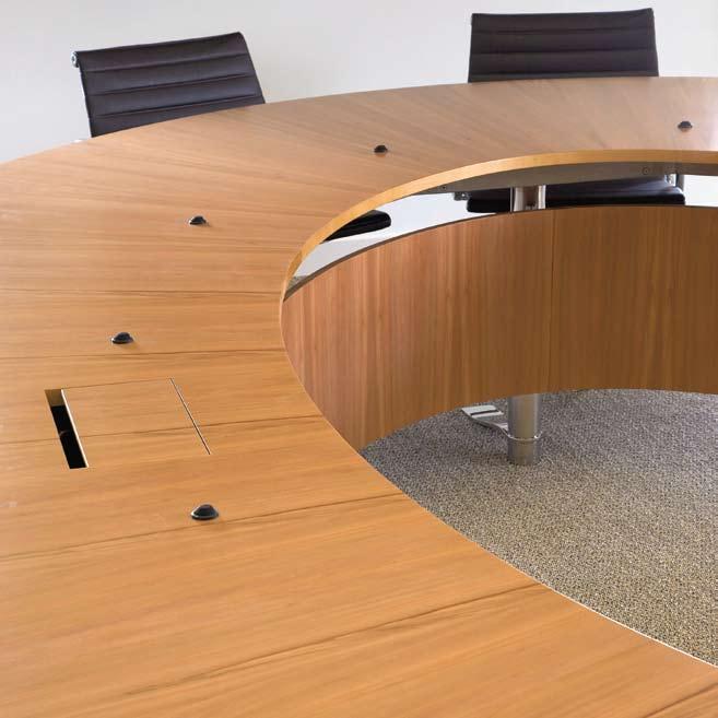 CURZON d e m o u n ta b l e CURZON d e m o u n ta b l e A comprehensive range of modular meeting and conference tables suitable for contemporary settings.