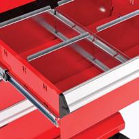 Compact Mobile "L" Cabinet is available in 1 wide, two depths: 21" and 27"