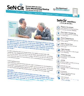 GSM CARE MONITORING DEVICE SENCIT SeNCit is a new and unique device for helping to keep a remote but