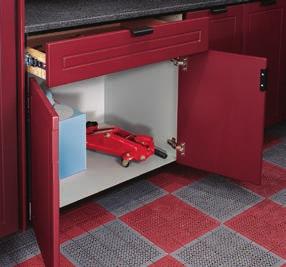 won't warp or disintegrate Drawers feature dovetail construction for strength Full-extension drawer slides with 100 lb.
