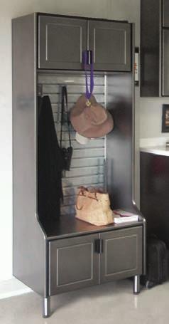 .. no heavy metals, solvents or VOCs. Storage Cabinet Adjustable shelves with optional pullout shelf. 5 shelves standard.