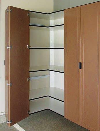 Great for storing tall or large items.