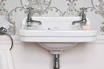SAVE OVER 846 Was 399 Now 227 Edwardian 61cm basin 65 and taps 162 from Burlington.