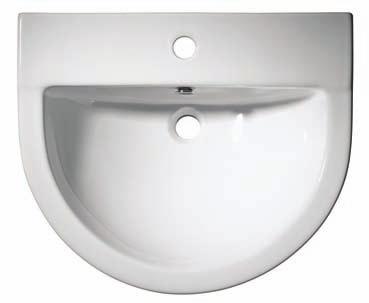 29 Minimum furniture depth for semi countertop basin 265mm 26 The Vortex slimline concealed cistern is