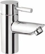 Tall basin mixer without