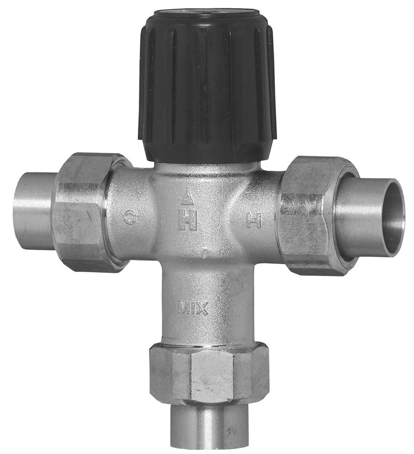AM-1 1070 Series Proportional Thermostatic Mixing Valve PATENTED, WIT DUAL ASSE 1070 AND 1017 ERTIFIATION, IAPMO AND SA LISTING IN ONE VALVE PRODUT DATA PRODUT INFORMATION SPEIFIATIONS Media