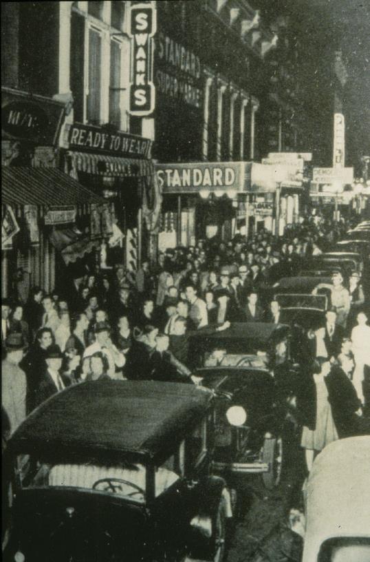 Louisiana Main Street Main Street America 1945 About 90 percent of all