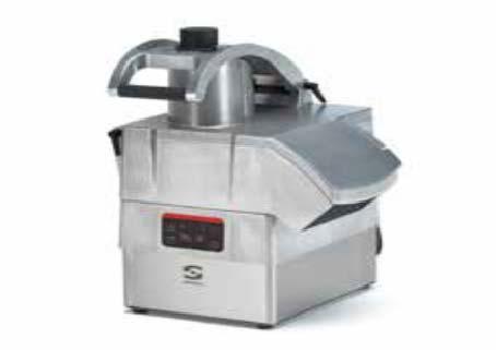 FOOD PREPARATION EQUIPMENT COMMERCIAL VEGETABLE PREPARATION MACHINES VEGETABLE PREPARATION MACHINE CA-311 Commercial vegetable preparation machine with an hourly output of up to 1,000 lbs. / 450 Kg.