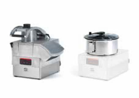 FOOD PROCESSOR / VEG PREP COMBI MACHINES FOOD PREPARATION EQUIPMENT 2 in 1: veg prep machine (1,000 lbs/h) with 5 lt. / 5 1/4 qt.