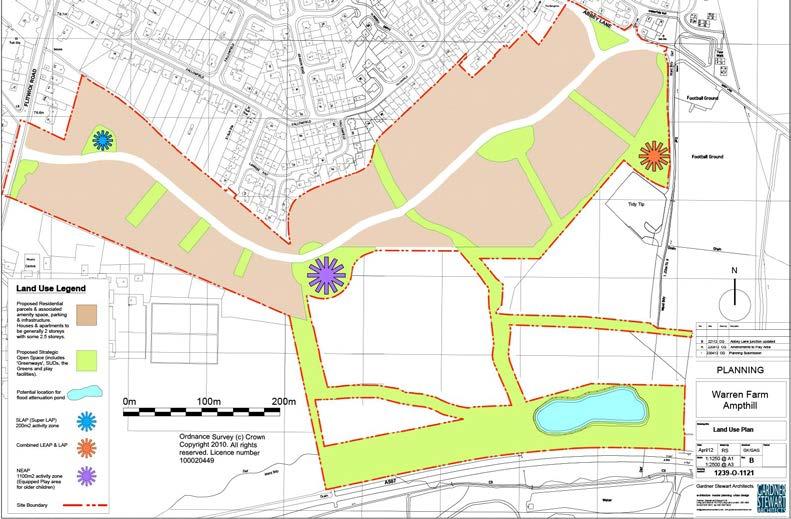 2 Planning Process & Community Involvement Following the grant of outline planning permission for the development of up to 410 s at the site the developers are now preparing Design Codes to guide the
