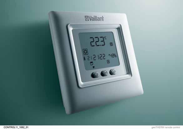 Air to water heat pumps Controls System sizing Vaillant geotherm air control Getting the most from your heat pump Vaillant s air to water heat pumps work on a similar principle to a refrigerator.