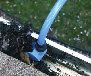 Determine Type of Build-Up In Gutters Step 1. Once the tool is assembled, use the Camera Mount with your digital camera to get a photo or short video of your gutters Before & After cleaning.