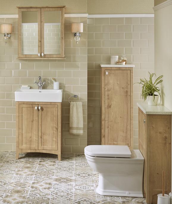 Biscuit Brick wall tiles 20 x 10cm Slabtop, sit-on or undermounted basin, it s up to you!