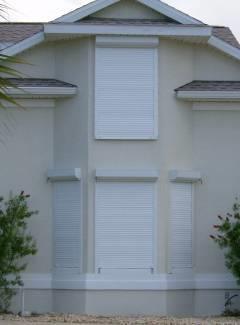 Types of shutters allowed: o Panels o