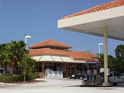 c. Canopy Roofs Canopy roofs for gas stations,