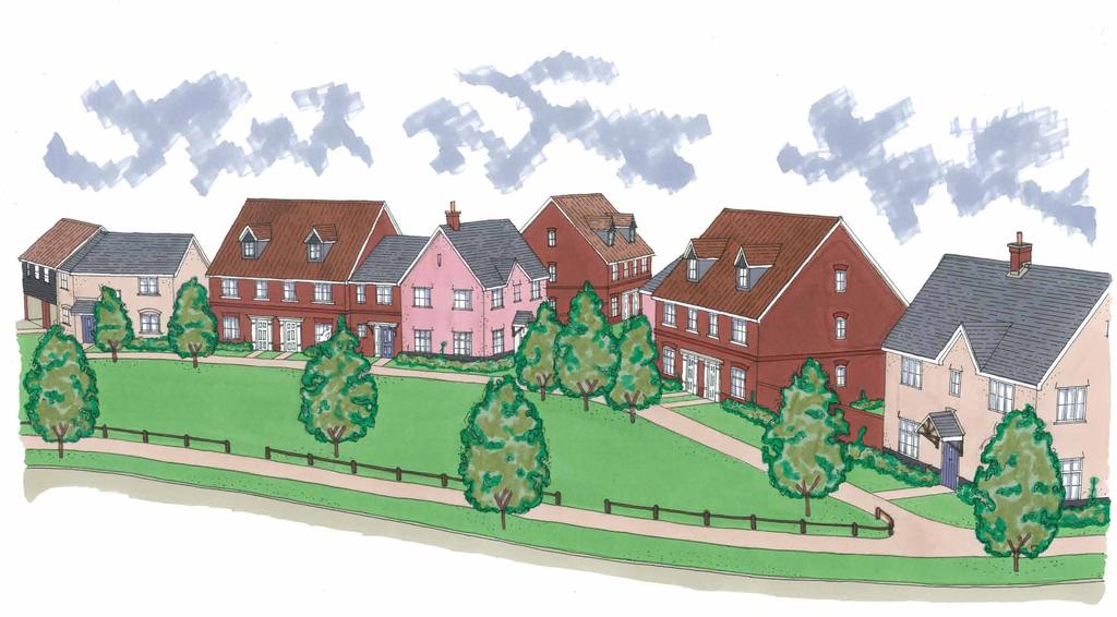 Scheme Proposal How the new homes could look The scale and appearance of the proposed homes will follow the established palette of Taylor Wimpey properties developed