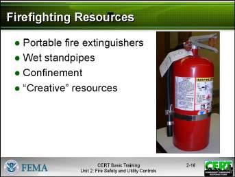 Firefighting Resources What comes to mind when you think about firefighting resources?