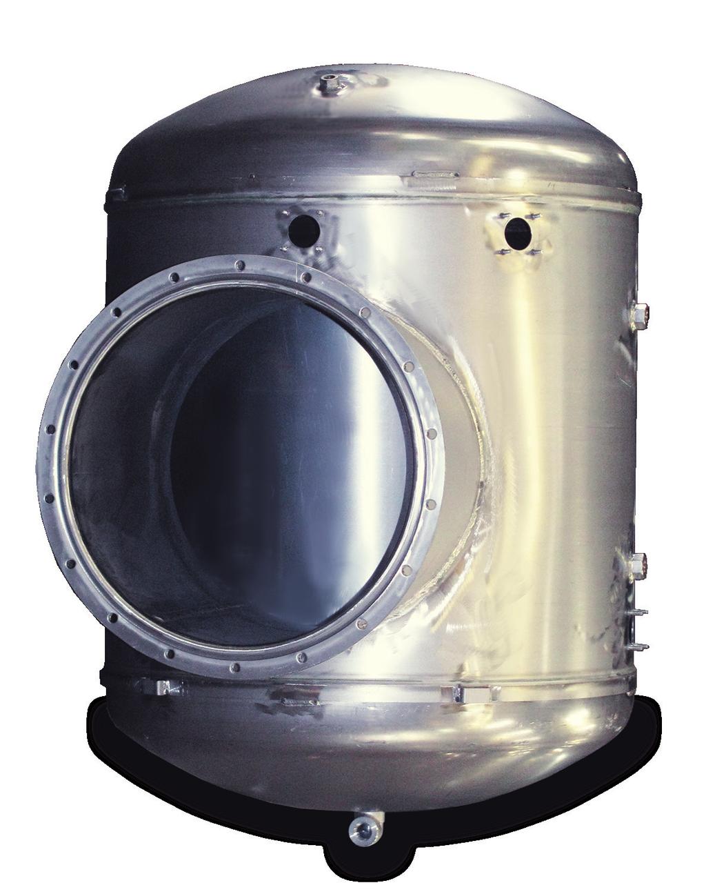 The AquaPLEX tank is fully pickle-passivated after complete fabrication and is naturally immune to corrosion in potable water regardless of temperature.