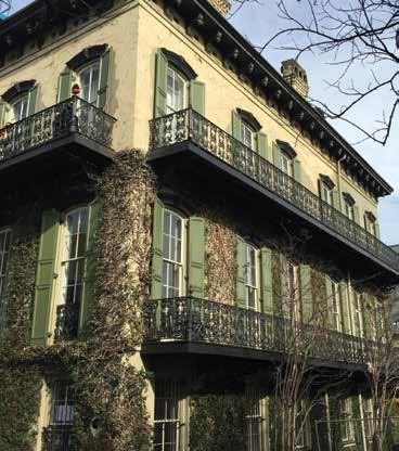 The ivy created a charming living facade, and this romantic appeal made 130 Habersham one of the most photographed buildings in the city.