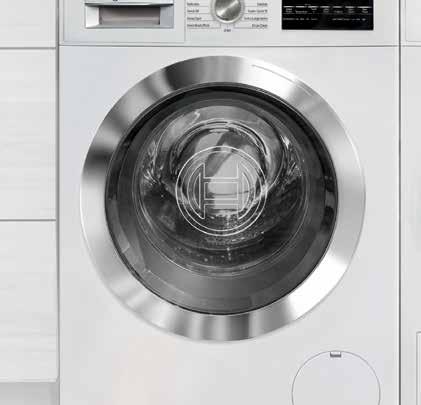 Design Design Options The Bosch compact laundry pairs feature matching washer and dryer designs across the three different series.