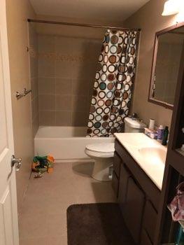 1. Room Hall Bathroom 2 Ceiling and walls are in good condition overall. Accessible outlets operate.