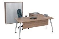 O-Zone Face To Face Workstation Credenza And