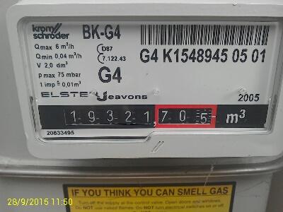 Meter Readings Type Reading Serial Numbers/Notes Electric 45831
