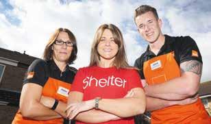 New partnership with Shelter Kingfisher and B&Q have teamed up with Shelter, the UK s leading housing charity, in a new partnership to help people improve their homes and ultimately improve their