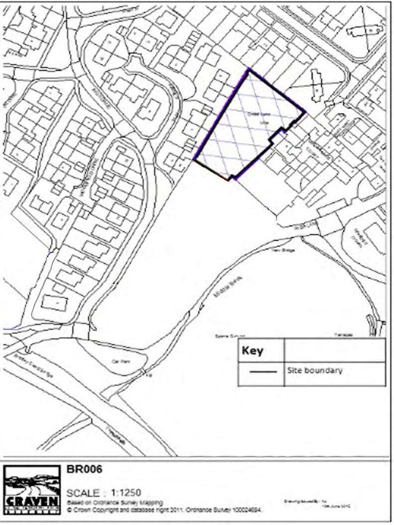Appendix 6 Site Briefs Policy HOU2 Land adjacent to Cross Lane Mill (partial development of BR006 becomes BB01) BB01 BB01 Key considerations: BB01 (BR006) refers to the land west of Ings Lane and