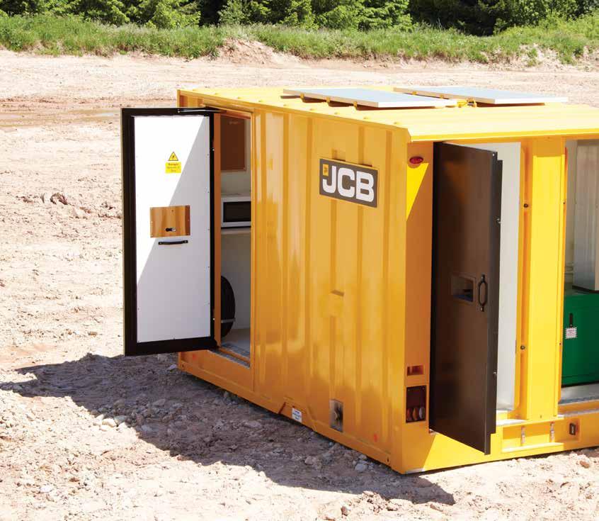 JCB Eco welfare unit The only TRUE 12v mobile welfare unit available in the UK.