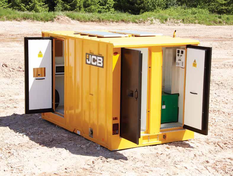 Sustainable Responding to today s rising fuel prices and environmental concerns the JCB Eco Welfare Unit has class-leading efficiency and low running costs.